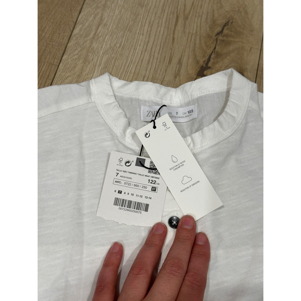 Zara Kids Boys Size 7 Shirt Bundle NWT Tee Lot 3pc - Picture 9 of 13